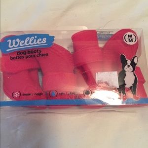 Wellies dog shoes